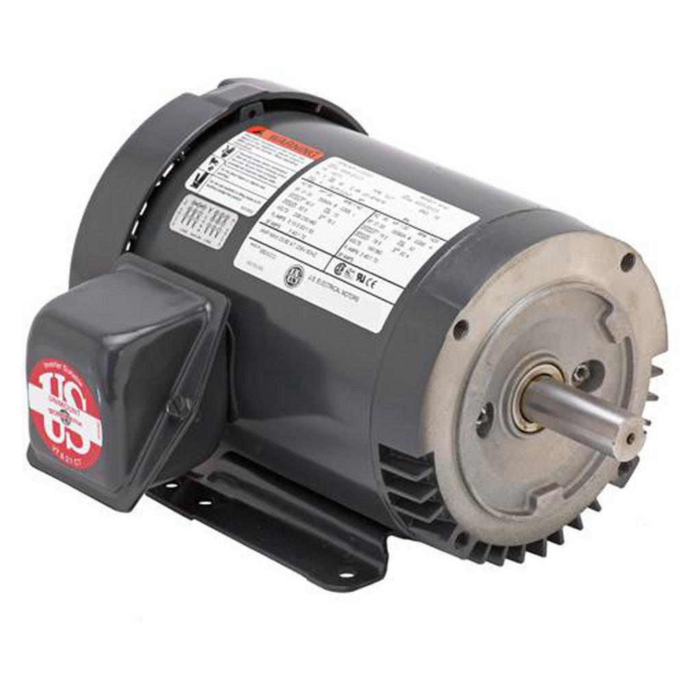 1/3 HP 1745 RPM U13S2AC 208-230/460 & 190/380 V 60 & 50 HZ 56C 