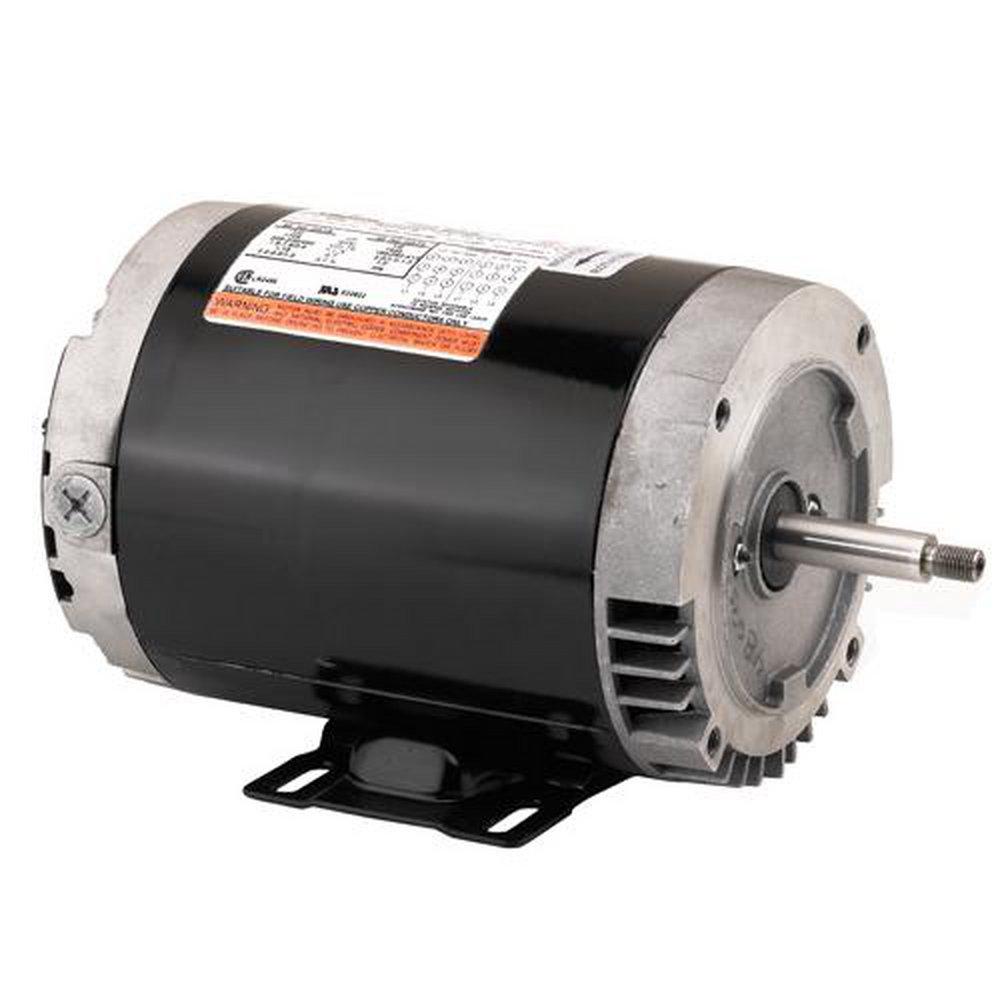 1 HP 3450 & 2850 RPM EE506B 208-230/460 V 60 & 50 HZ 56J 
