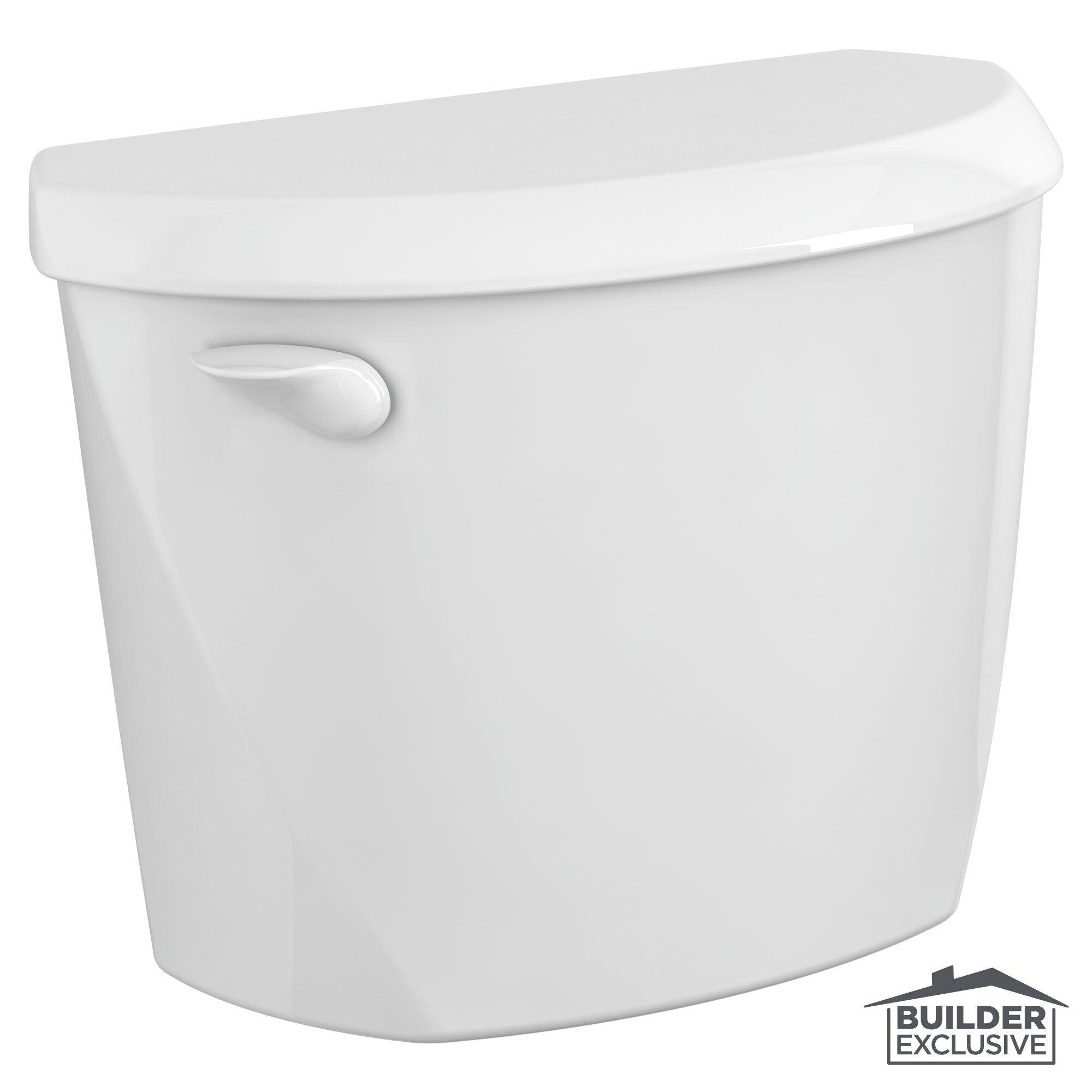 American Standard White 1.28 gpf Floor Mount Toilet Tank 