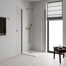 GROHE Brushed Nickel Infinity Finish Single Function Showerhead 