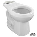 Round Floor Mount Toilet Bowl in White