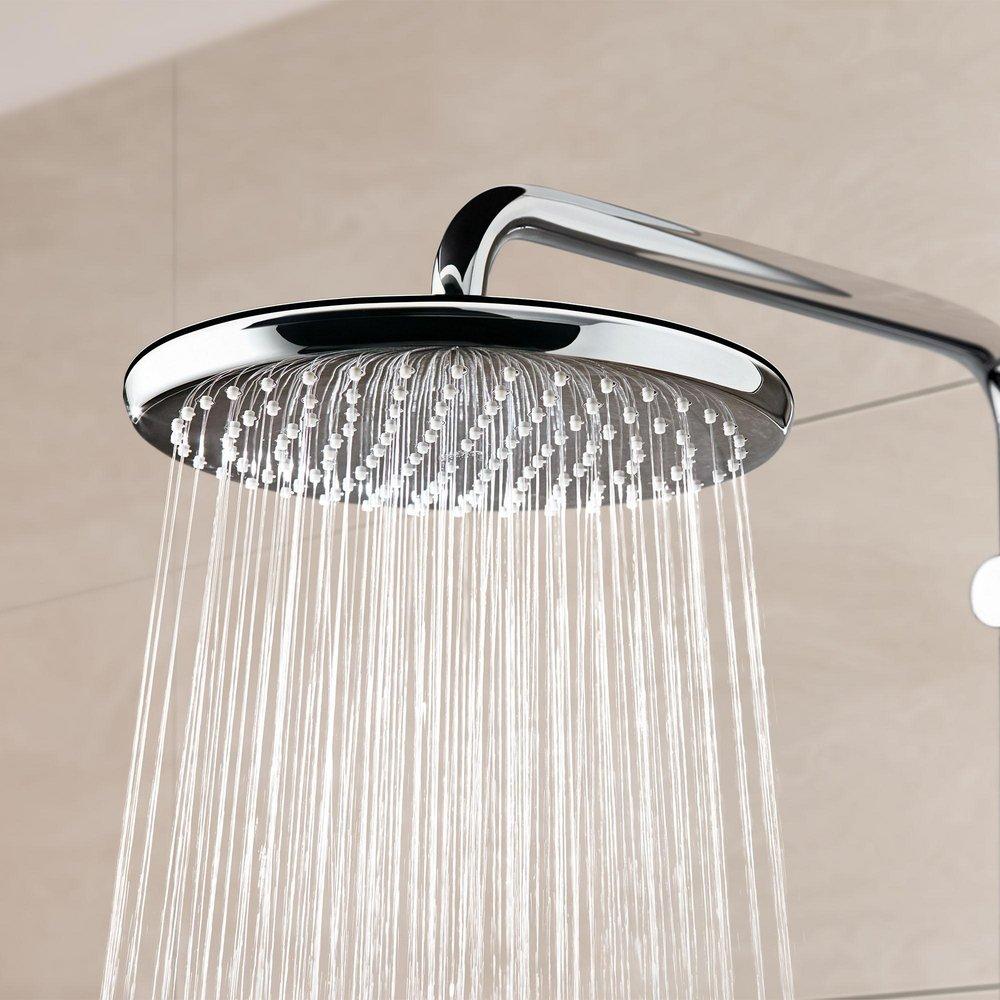 GROHE StarLight Chrome Single Function Showerhead 