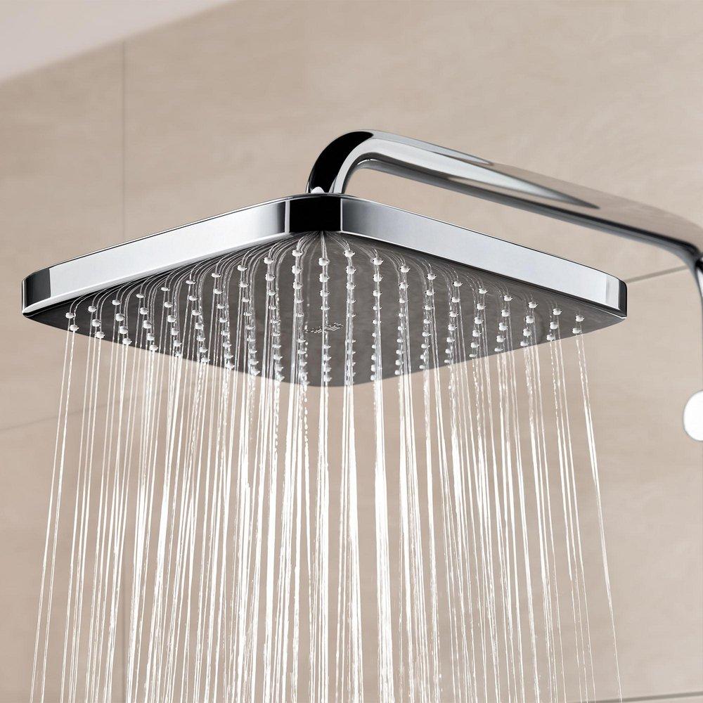 GROHE StarLight Chrome Single Function Showerhead 