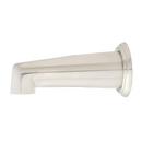 Signature Hardware Brushed Nickel 1/2 x . Slip Brass and Zinc Tub Spout