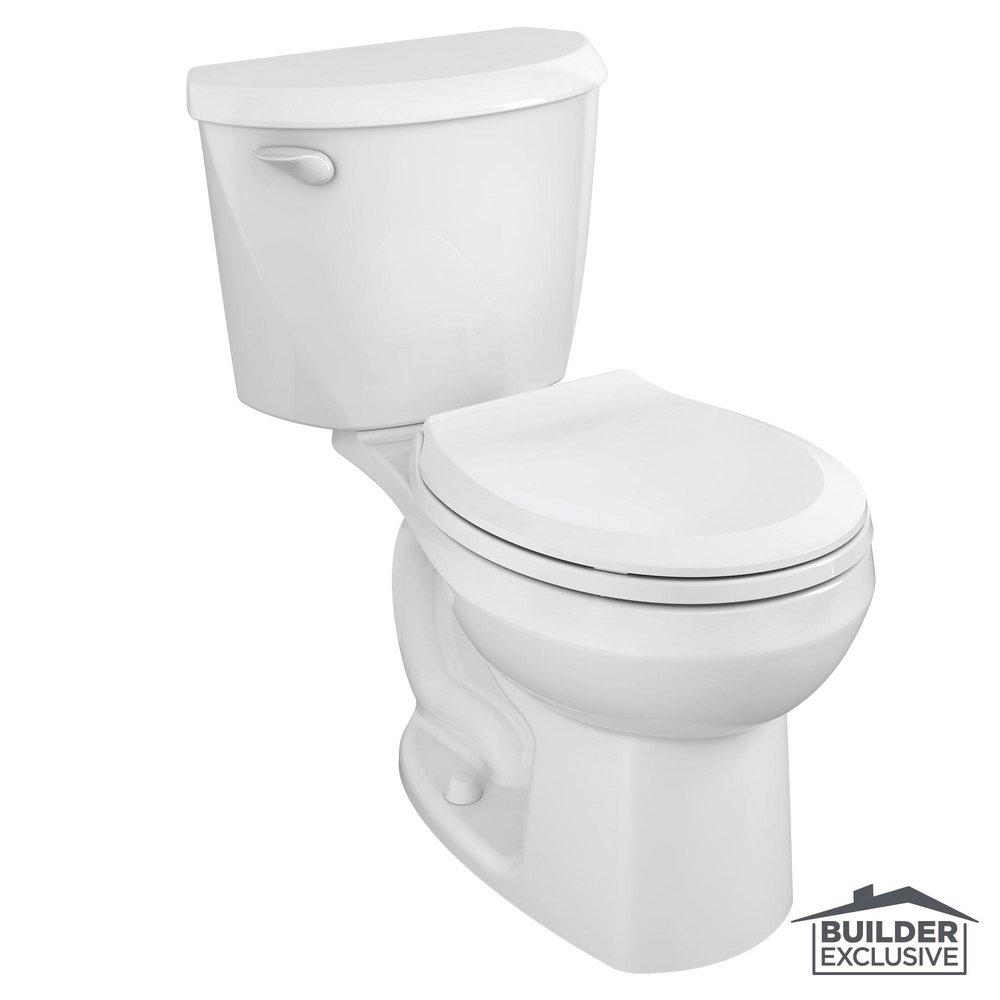 1.28 gpf Elongated Two Piece Toilet in White 