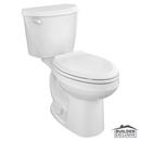 1.28 gpf Round Two Piece Toilet in White 