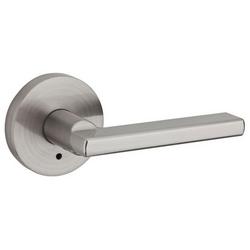 Privacy Lever in Satin Nickel