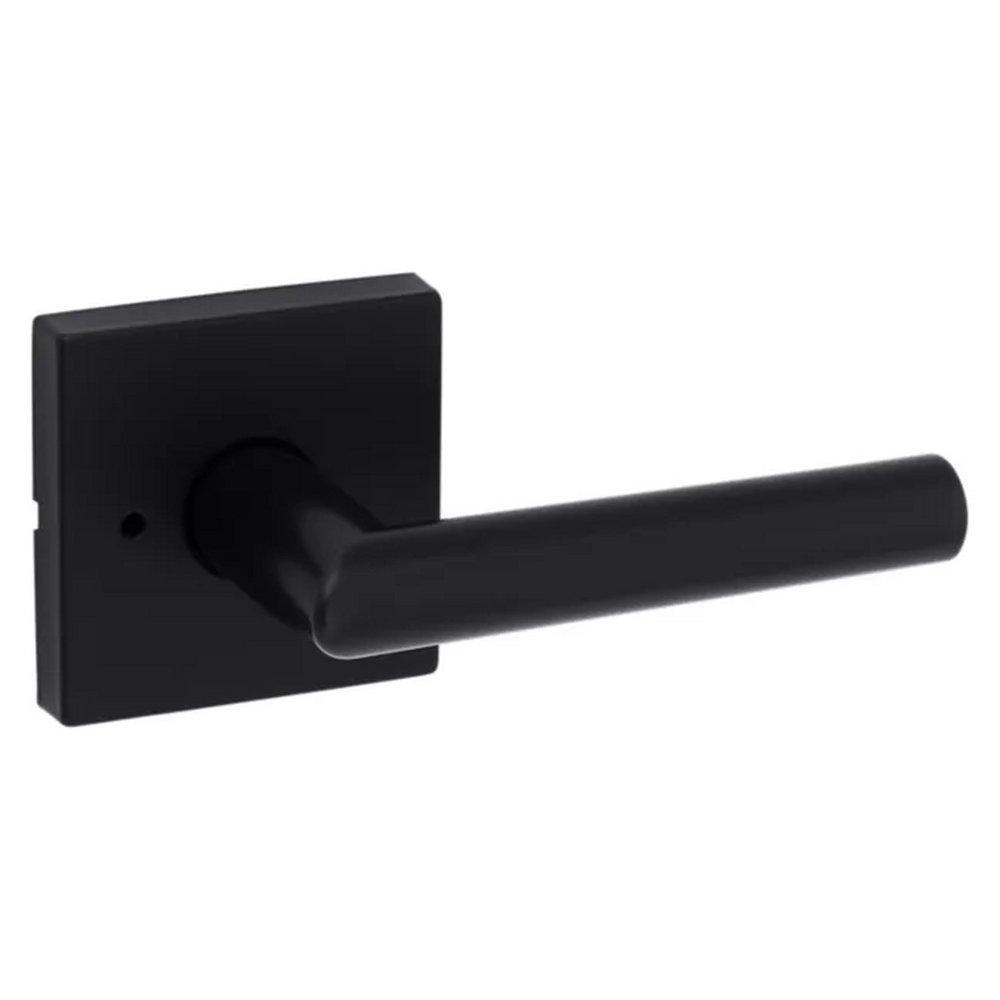 Kwikset Matte Black Privacy Lever 