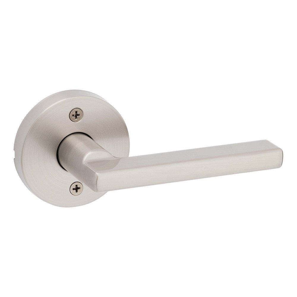 KWIKSET HALIFAX ROUND HALF-DUMMY LEVER SATIN NICKEL 