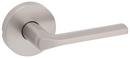 KWIKSET LISBON ROUND PASSAGE LEVER SATIN NICKEL 