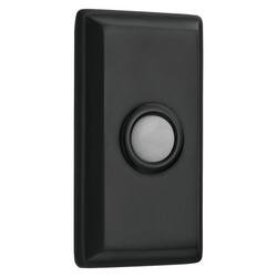 Rectangular Doorbell Button in Oil Rubbed Bronze