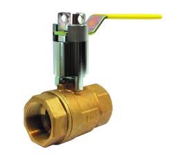 1/4 in Bronze Full Port Threaded Ball Valve