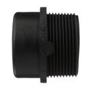 Black ABS DWV Street Male Adapter 
