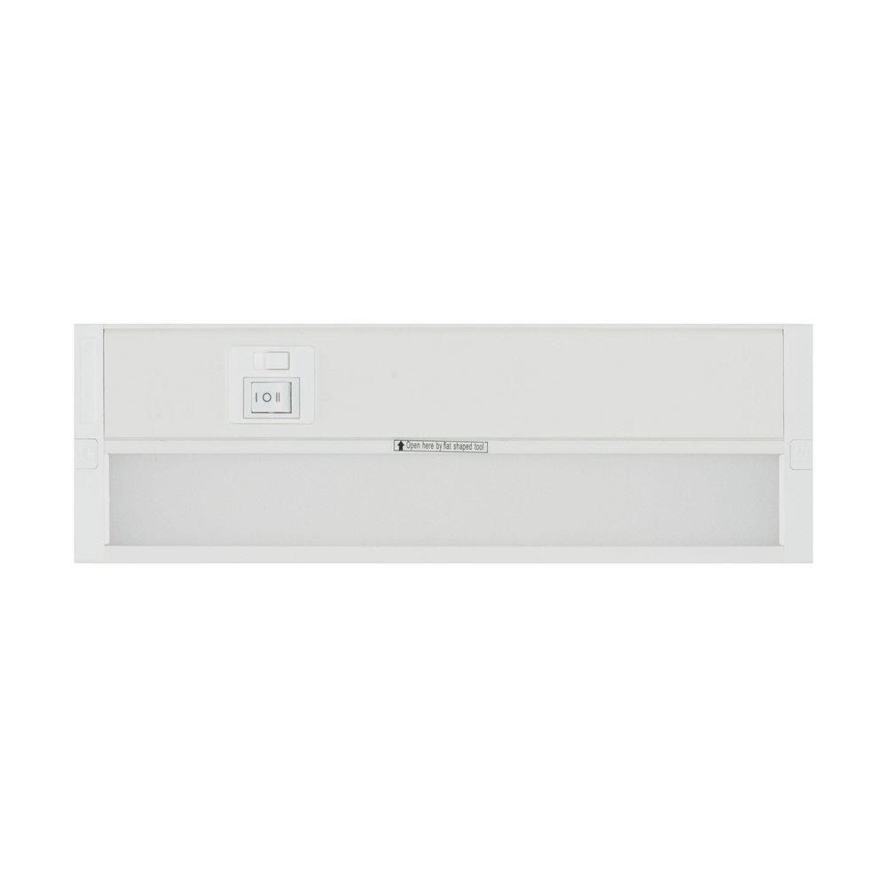 NUVO White 6.5W 1-Light Integrated LED Under Cabinet/Task Lighting 