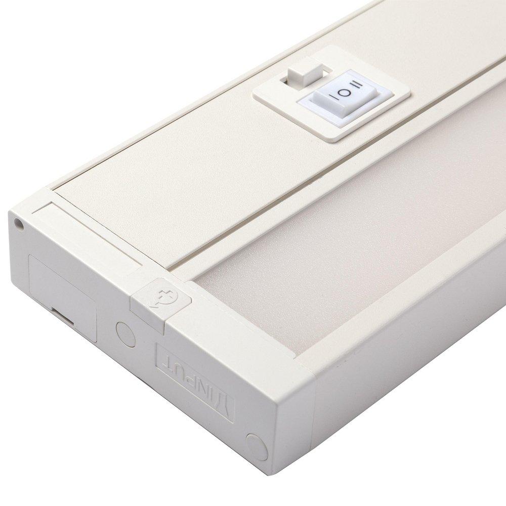 NUVO White 9W 1-Light Integrated LED Under Cabinet/Task Lighting 