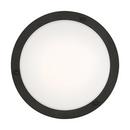 NUVO Matte Black 3-3/4 x 10 in. 18W 1-Light LED Flush Mount Ceiling Fixture 