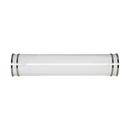 LED 25 INCH VANITY FIXTURE BRUSHED NICKEL FINISH CCT SELECTABLE 3K/4K/5K 