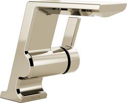 Single Handle Monoblock Bathroom Sink Faucet in Lumicoat&reg; Polished Nickel