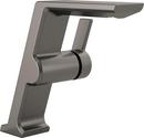 Single Handle Monoblock Vessel Filler Bathroom Sink Faucet in Lumicoat® Black Stainless