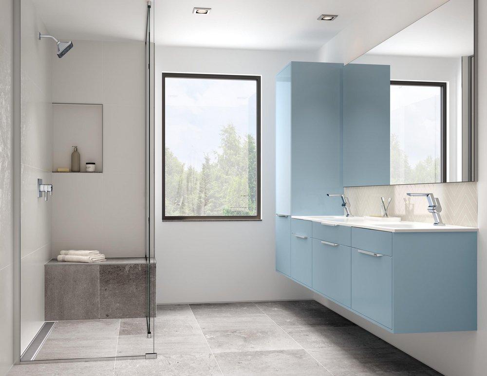 Single Handle Monoblock Vessel Filler Bathroom Sink Faucet in Lumicoat&reg; Chrome 