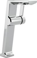 Single Handle Monoblock and Vessel Filler Bathroom Sink Faucet in Lumicoat Chrome 