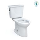 1.28 gpf Elongated Two Piece Toilet in Cotton White