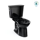 1.28 gpf Elongated Two Piece Toilet in Ebony