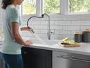 Delta Faucet Lumicoat&reg; Chrome Single Handle Pull Down Kitchen Faucet 