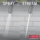 Delta Faucet Lumicoat&reg; Chrome Single Handle Pull Down Kitchen Faucet 