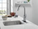 Delta Faucet Lumicoat Arctic Stainless Single Handle Pull-down Bar Faucet 