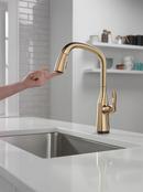 Delta Faucet Lumicoat Champagne Bronze Single Handle Pull Down Kitchen Faucet 