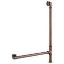 Signature Hardware Antique Copper Patina 59 x 30 in. Freestanding Bathtub 