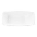 Signature Hardware White 67 x 31-1/8 in. Freestanding Bathtub with End Drain 