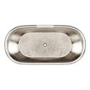 Signature Hardware Antique Copper Patina 61 x 31 in. Freestanding Bathtub with Center Drain 