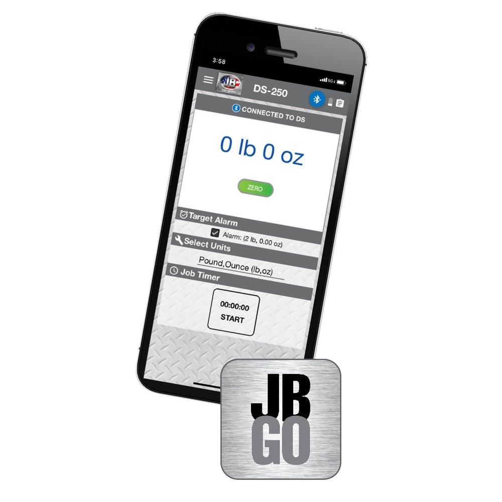 JB Industries Black Refrigerant Scale 