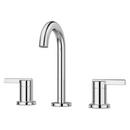 Two Handle Widespread Bathroom Sink Faucet in Polished Chrome 