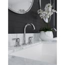 Two Handle Widespread Bathroom Sink Faucet in Polished Chrome 