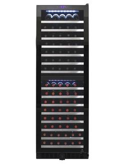 23-1/2 x 69 in. Built-in and Freestanding Wine Coolers in Black