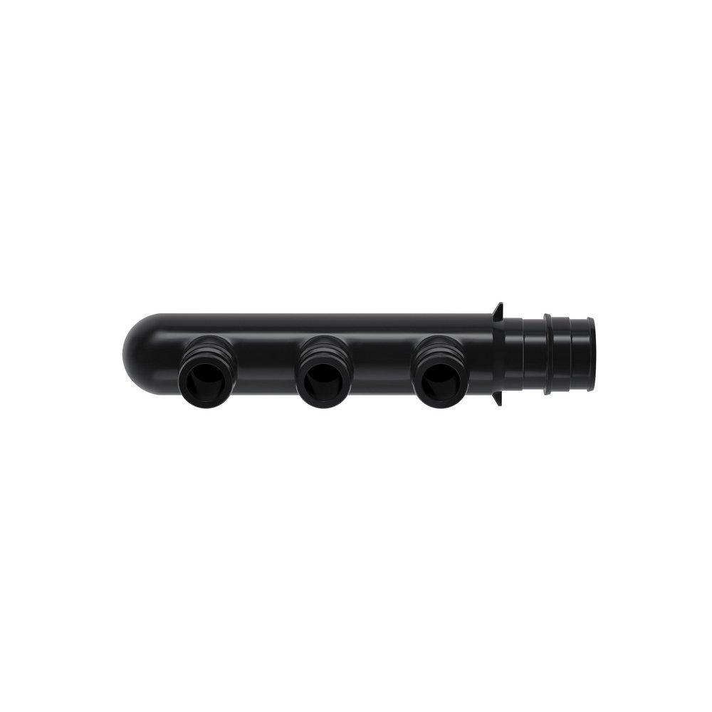 Jones Stephens Black PEX Expansion 3 Outlet Plastic Manifold 