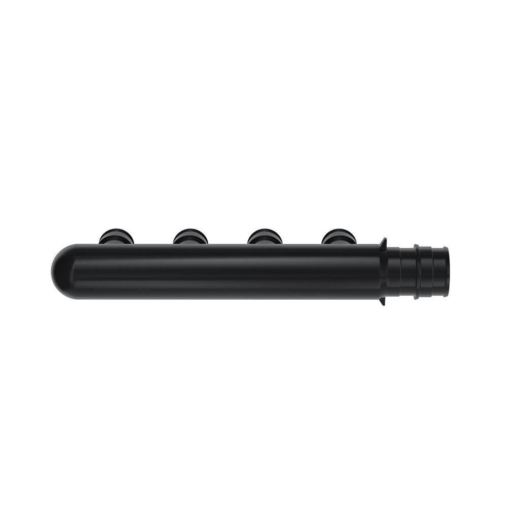 Jones Stephens Black 3/4 x 1/2 x 1/2 x 1/2 in. F1960 Plastic Reducing Manifold 