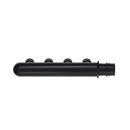 Jones Stephens Black 3/4 x 1/2 x 1/2 x 1/2 in. F1960 Plastic Reducing Manifold 