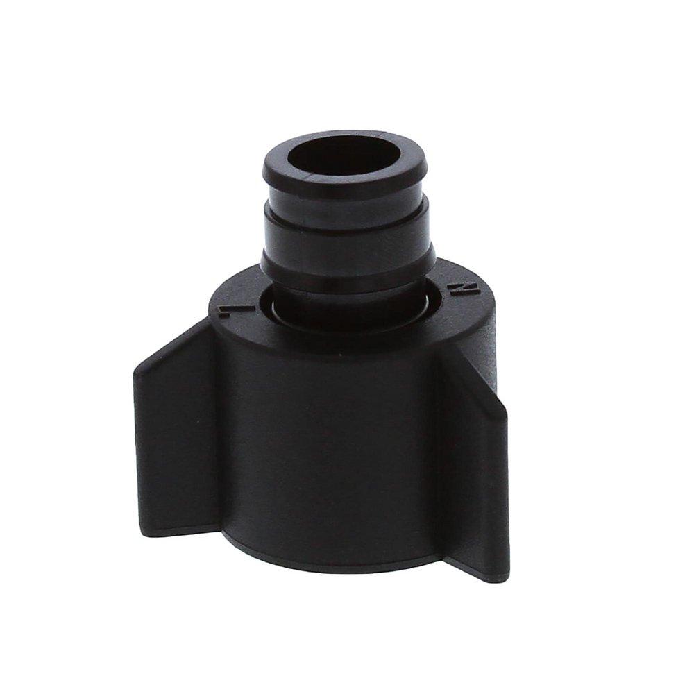 Jones Stephens Black PEX Expansion 4 Outlet Plastic Manifold 