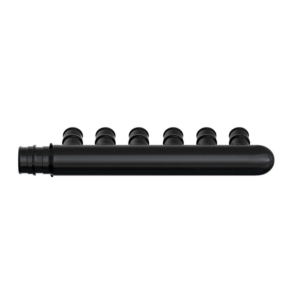 Jones Stephens Black 1 x 1/2 x 1/2 x 1/2 in. F1960 Plastic Reducing Manifold 