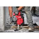 Milwaukee&reg; Red Cordless 1-1/8 in. Dust Extractor and Rotary Hammer 