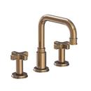 Widespread Bathroom Sink Faucet in Antique Brass