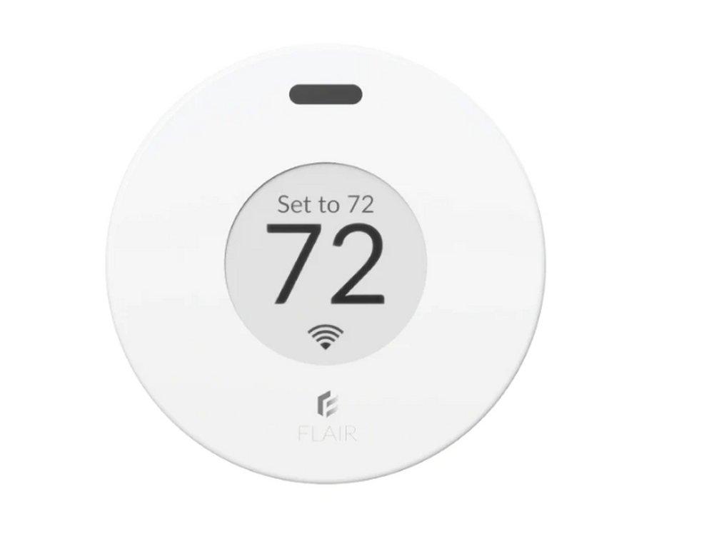 Flair Pearl White Thermostat 