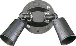 2 Light Par Holder in Black