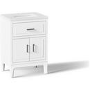 KOHLER White 24-1/8 in. Floor Mount Vanity 