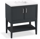 30-1/8 in. Floor Mount Vanity in Slate Grey