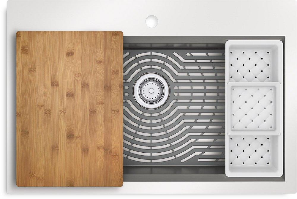 TASKO LARGE SINGLE BASIN SINK 